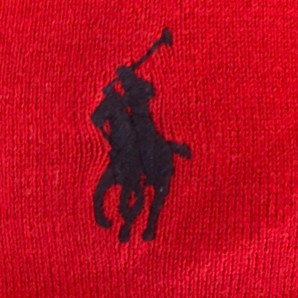 Red Ralph Lauren Sweater - Picture 2 of 3